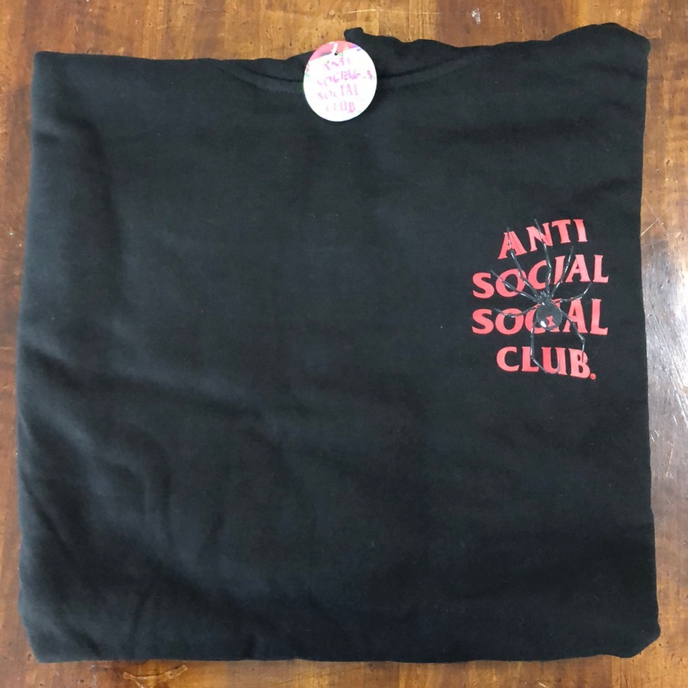 Anti Social Social Club Bitter Black Hoodie